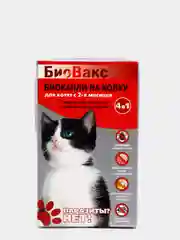 Капли на холку "Биовакс" для котят, антипаразитарные, 2 ампулы-пипетки