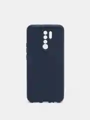 Темно-синий чехол для Xiaomi Redmi 9 силиконовый