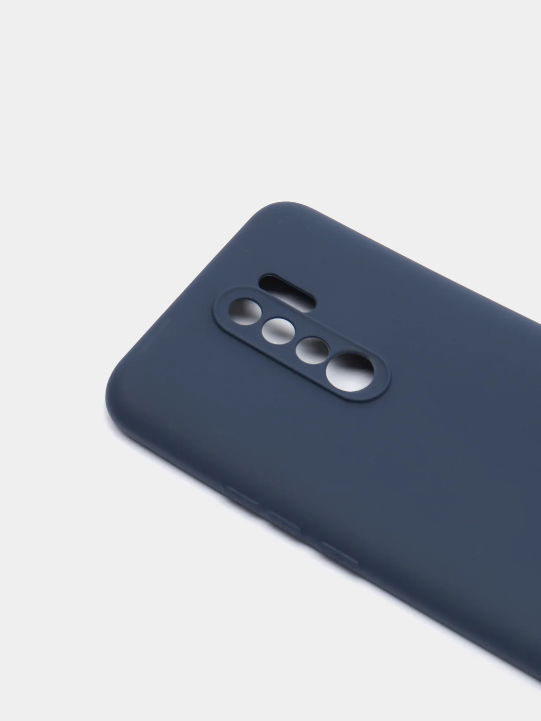 Темно-синий чехол для Xiaomi Redmi 9 силиконовый