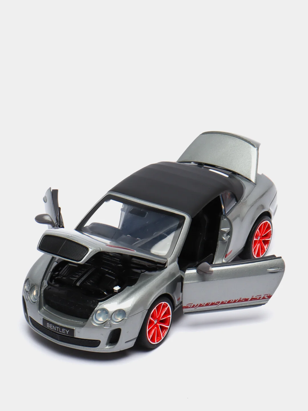 Машинка металлическая Bentley Continental Supersports ISR, 1:24, 20 см, JB1251021