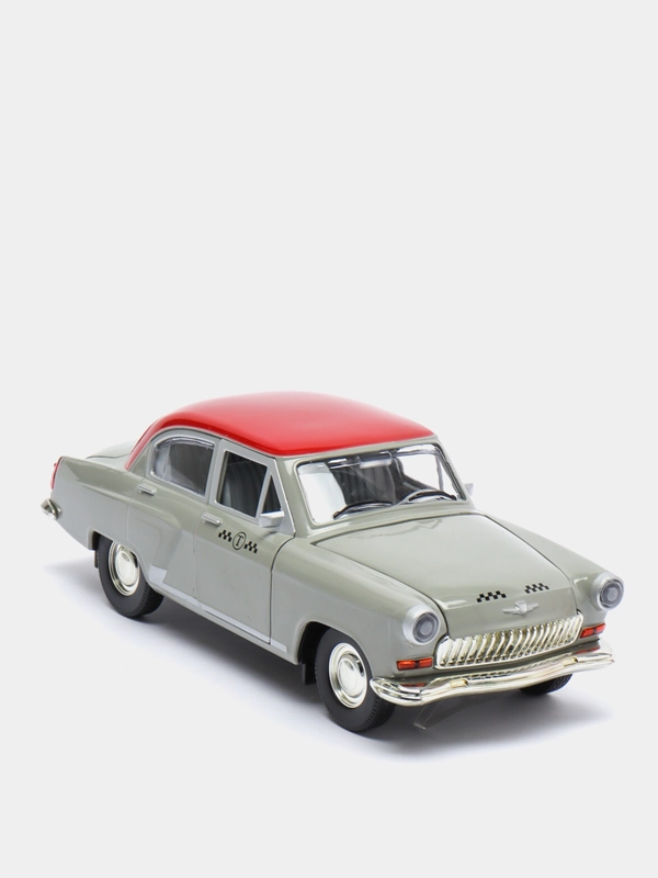 Металлическая машинка Волга ГАЗ-21 "Такси", 1:24, 19,4 см, JB1200213