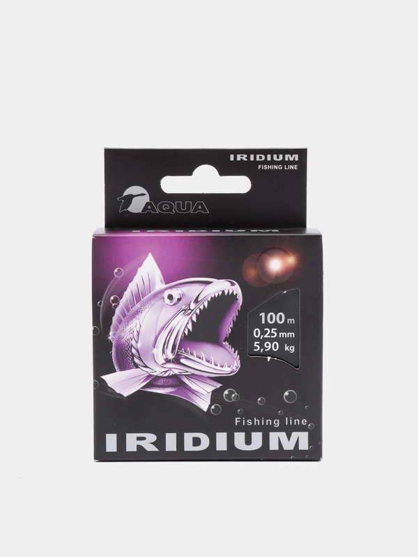 Леска рыболовная AQUA IRIDIUM, 100 м