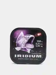 Леска рыболовная AQUA IRIDIUM, 100 м