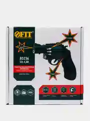 Отвертка аккумуляторная FIT 80236, 4.8 В, 180 об/мин, 3 Нм, Ni-Cd, 0.6 Ач, подсветка