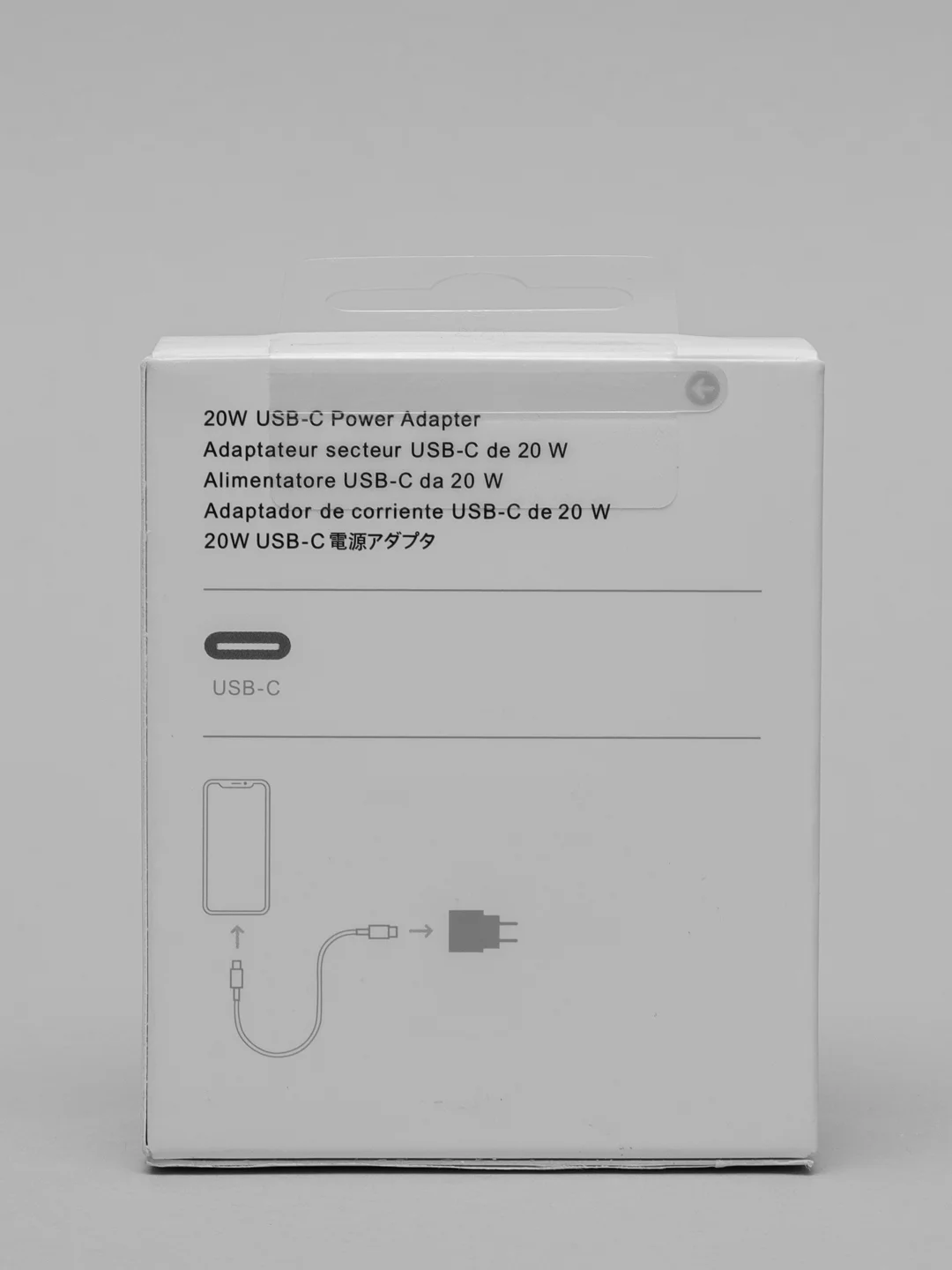Сетевое зарядное устройство USB-C Power Adapter, 20W