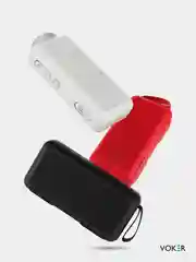 Белый беспроводная компактная Bluetooth колонка FO