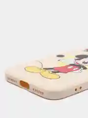 Желтый чехол для iPhone 7/8 "Микки"