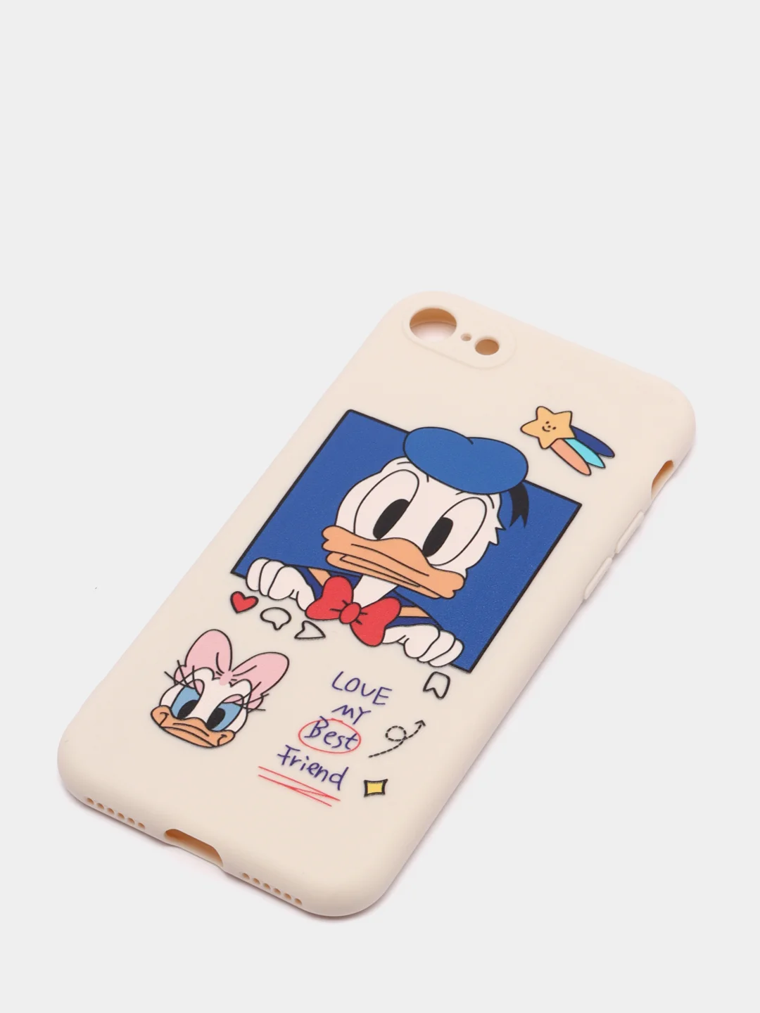 Зелёный хаки чехол для iPhone 7/8 "Микки"