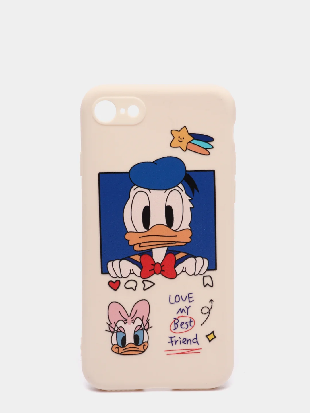 Зелёный хаки чехол для iPhone 7/8 "Микки"
