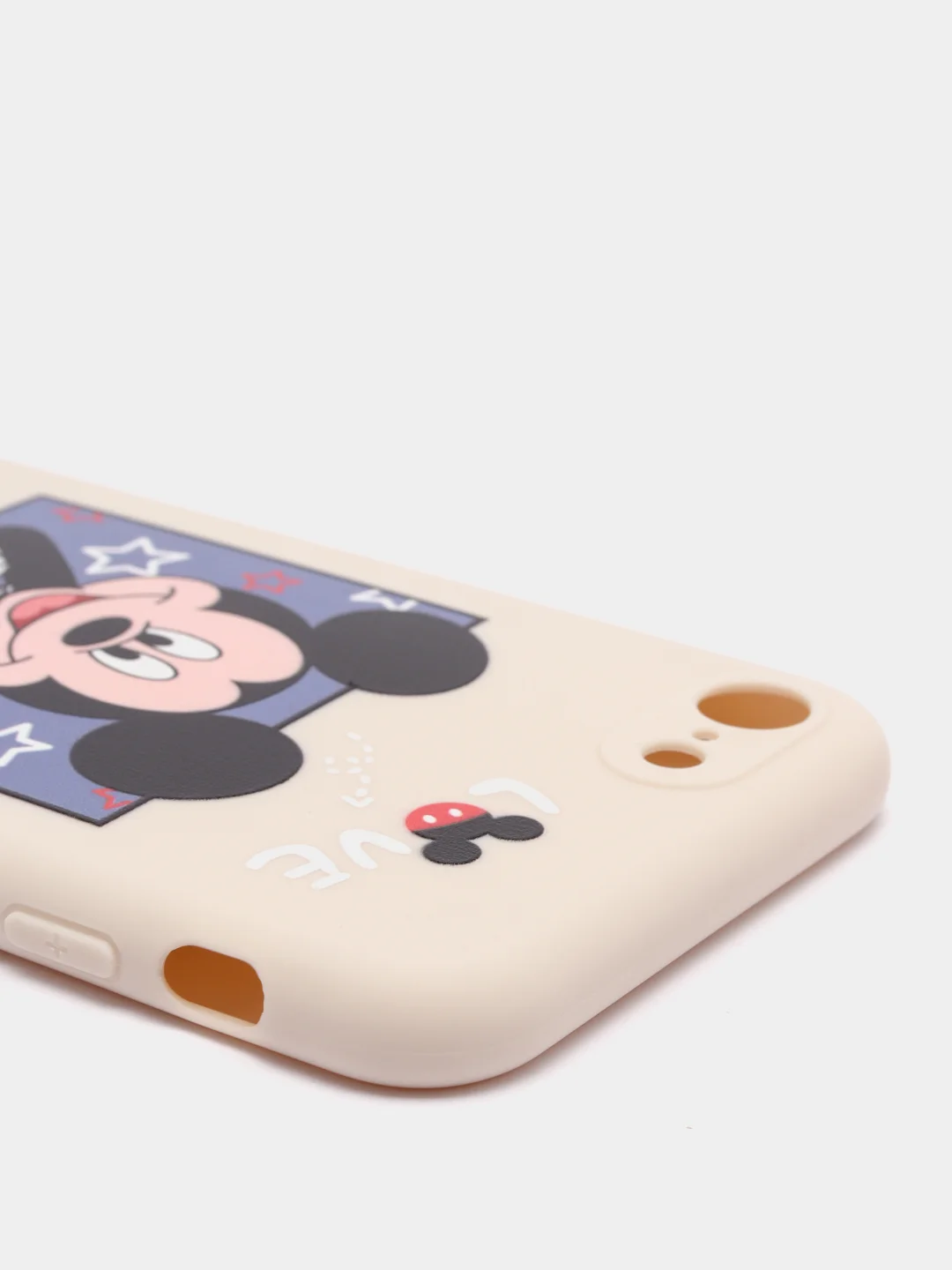 Желтый чехол для iPhone 7/8 "Микки"