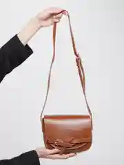 Коричневый сумка женская. Сумочка из искусственной кожи