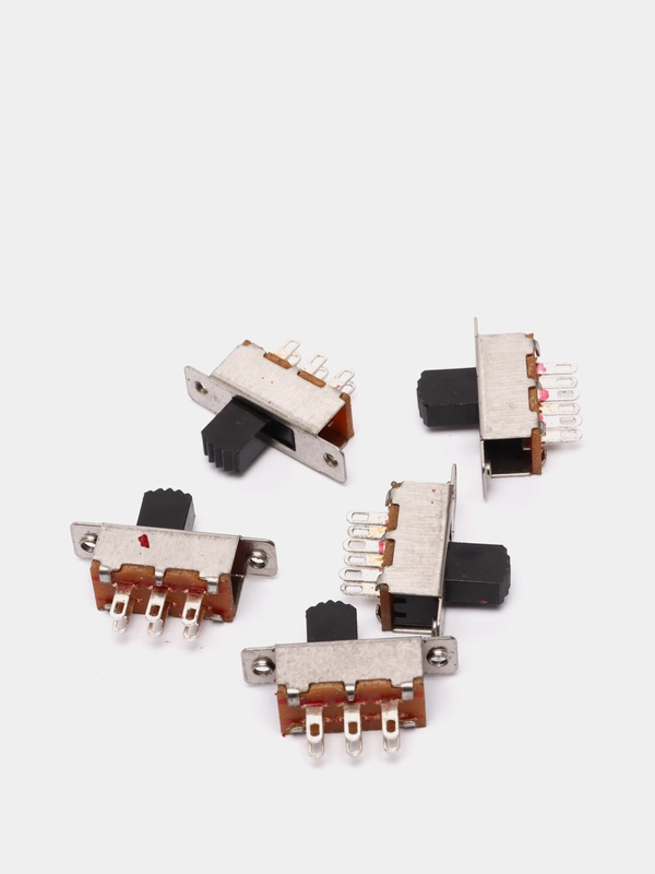 5 штук Переключатель движковый KBB40-2P2W on-on 2 положения