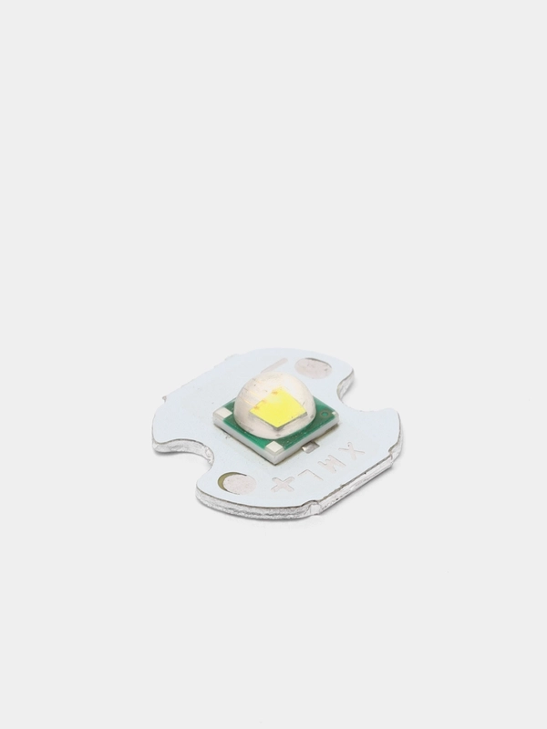 Светодиод мощный 10W CREE XM-L T6 U2 3-3.6V 3A на радиаторе 14мм