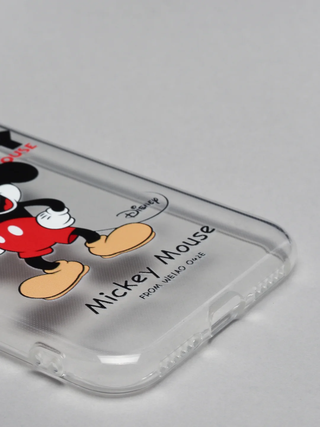 Алый чехол для iPhone 7/8 "Микки"