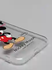 Алый чехол для iPhone 7/8 "Микки"