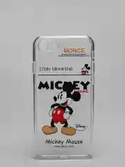 Алый чехол для iPhone 7/8 "Микки"