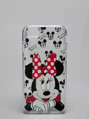 Золотистый хаки чехол для iPhone 7/8 "Микки"