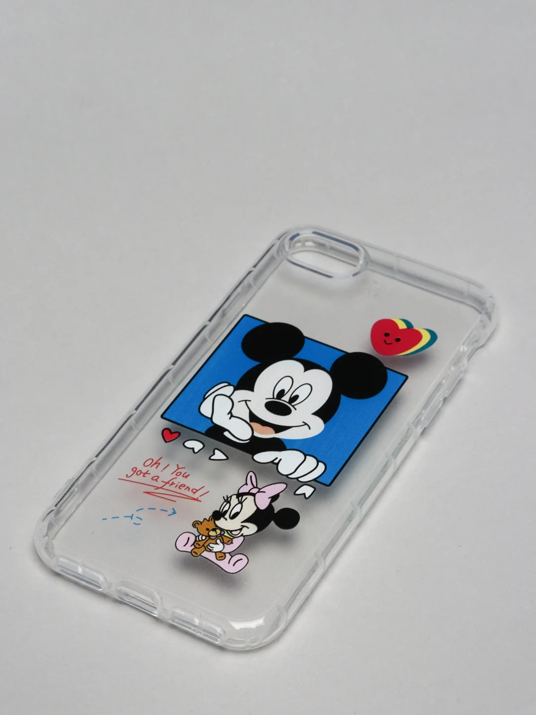 Бронзовый чехол для iPhone 7/8 "Микки"