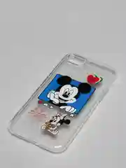 Бронзовый чехол для iPhone 7/8 "Микки"
