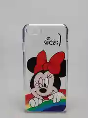 Аметистовый чехол для iPhone 7/8 "Микки"