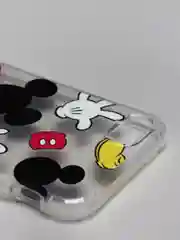 Вишнёвый чехол для iPhone 7/8 "Микки"