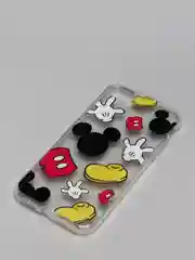 Вишнёвый чехол для iPhone 7/8 "Микки"