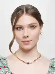 Цепочкас геометрическим декором