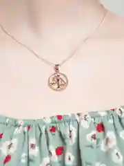 Бордовый цепочка с подвеской "Знак зодиака", 12 видов