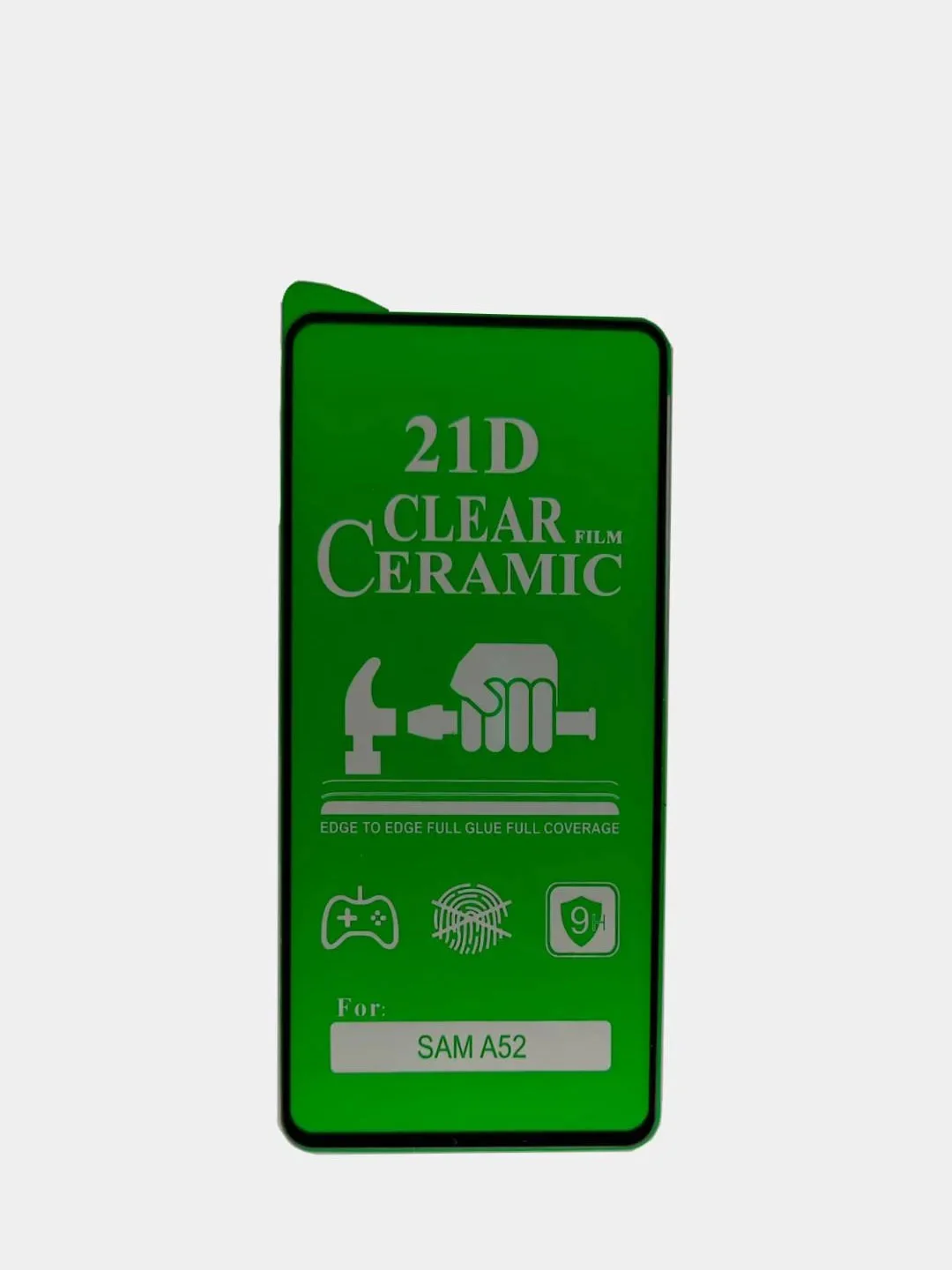 Защитное стекло Ceramics на Samsung Galaxy A52 (Самсунг Галакси А52), гибкое