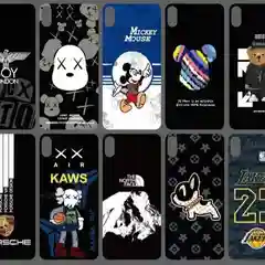 Чехол - накладка LUXO для iPhone 11 с рисунком KAWS