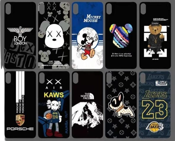 Чехол - накладка LUXO для iPhone 11 с рисунком KAWS