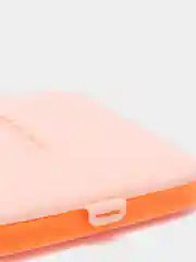 Кораллово-розовый футляр-коробочка для медицинских масок, косметики, средств личной гигиены, 3 цвета