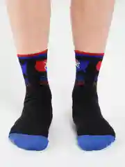Черный носки спортивные "Борьба"