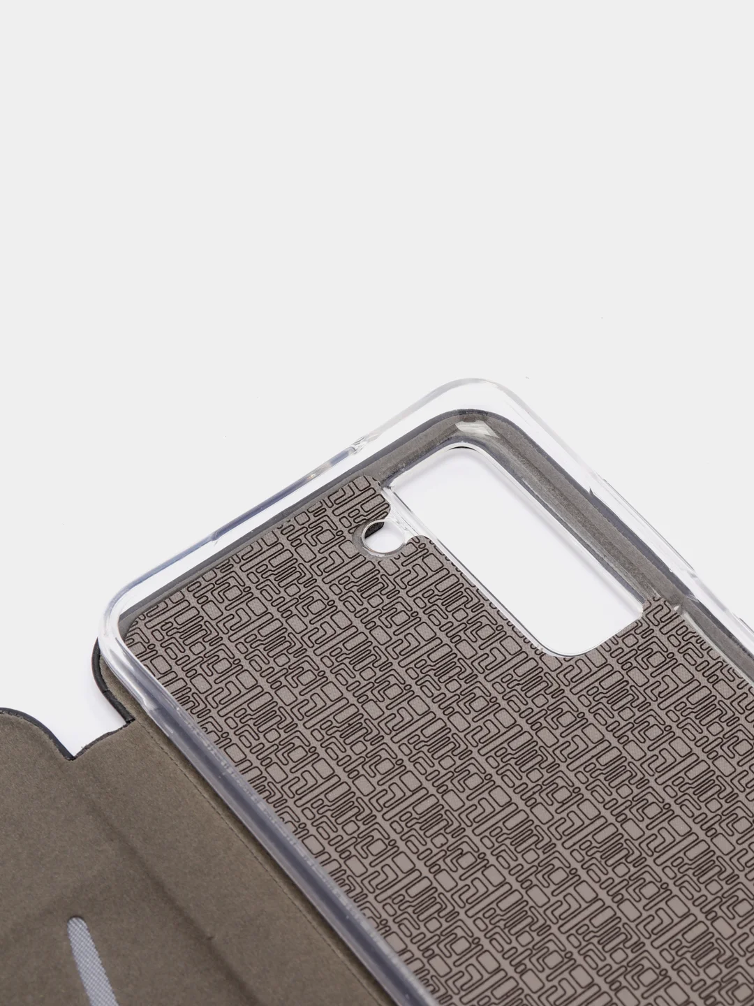 Черный чехол-книжка Samsung Galaxy S21 FE, Самсунг Галакси С21 ФЕ