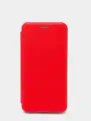 Красный чехол-книжка Samsung Galaxy S21 FE, Самсунг Галакси С21 ФЕ