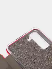 Красный чехол-книжка Samsung Galaxy S21 FE, Самсунг Галакси С21 ФЕ