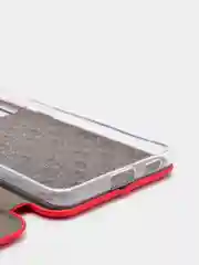 Красный чехол-книжка Samsung Galaxy S21 FE, Самсунг Галакси С21 ФЕ