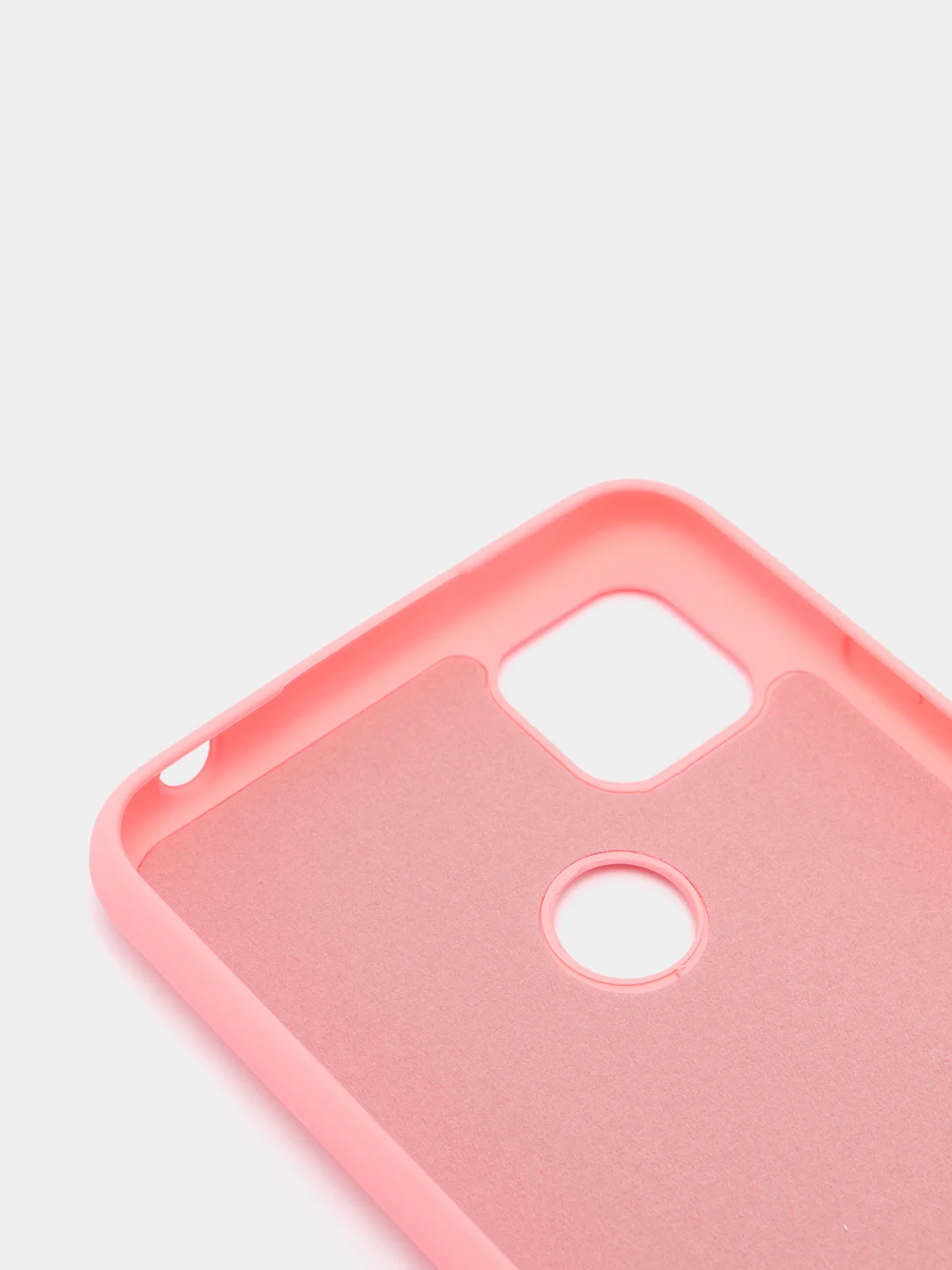 Розовый чехол силиконовый для Xiaomi Redmi 9C