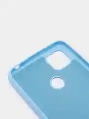 Голубой чехол силиконовый для Xiaomi Redmi 9C