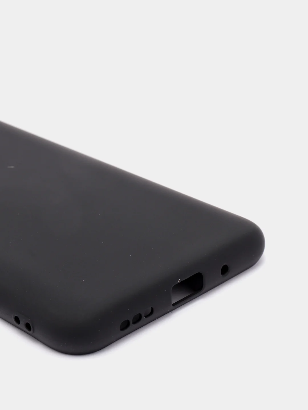 Черный чехол силиконовый для Xiaomi Redmi 9C