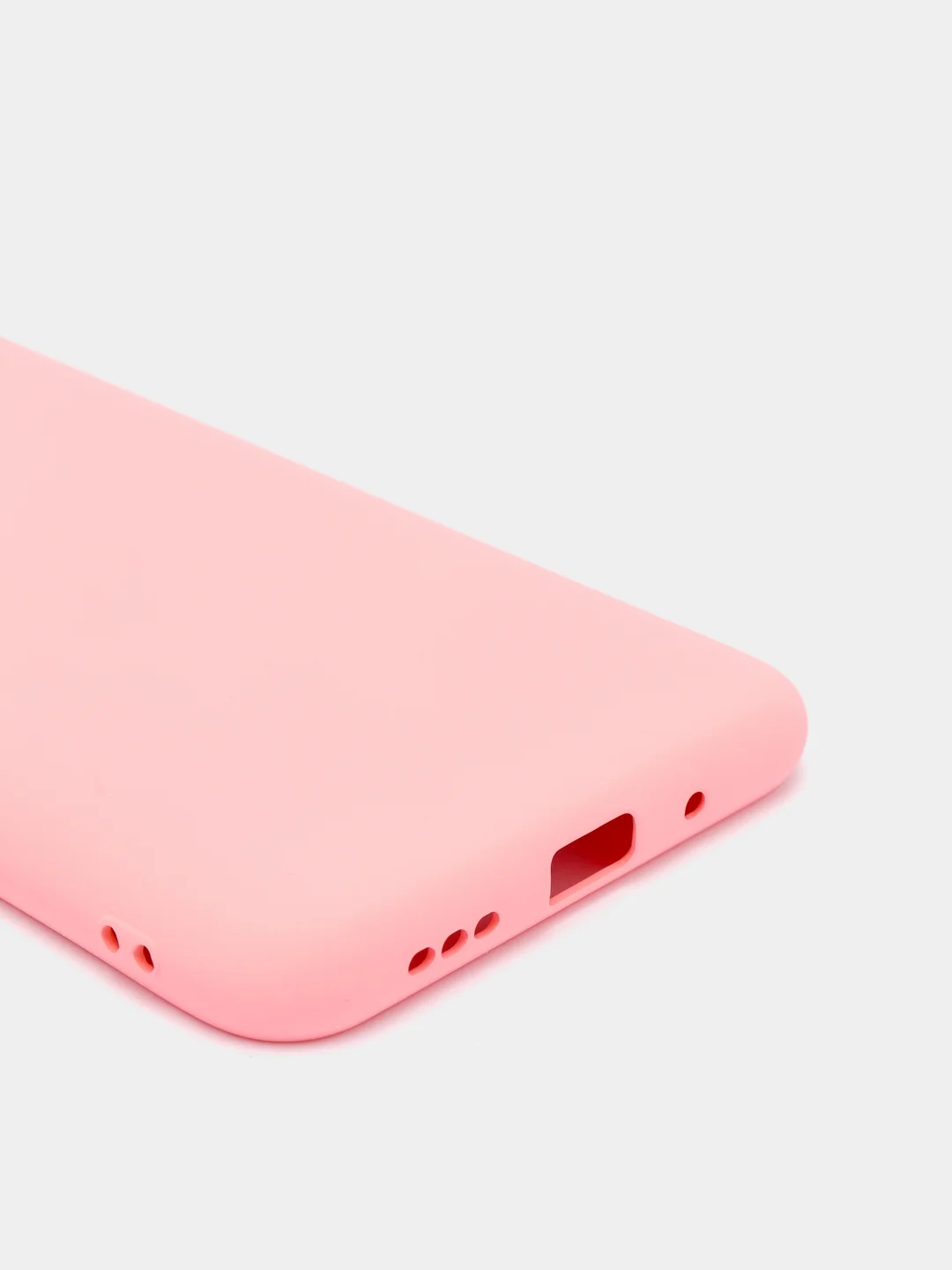 Розовый чехол силиконовый для Xiaomi Redmi 9A