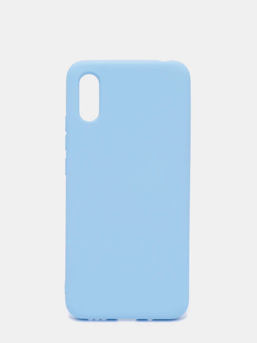 Голубой чехол силиконовый для Xiaomi Redmi 9A