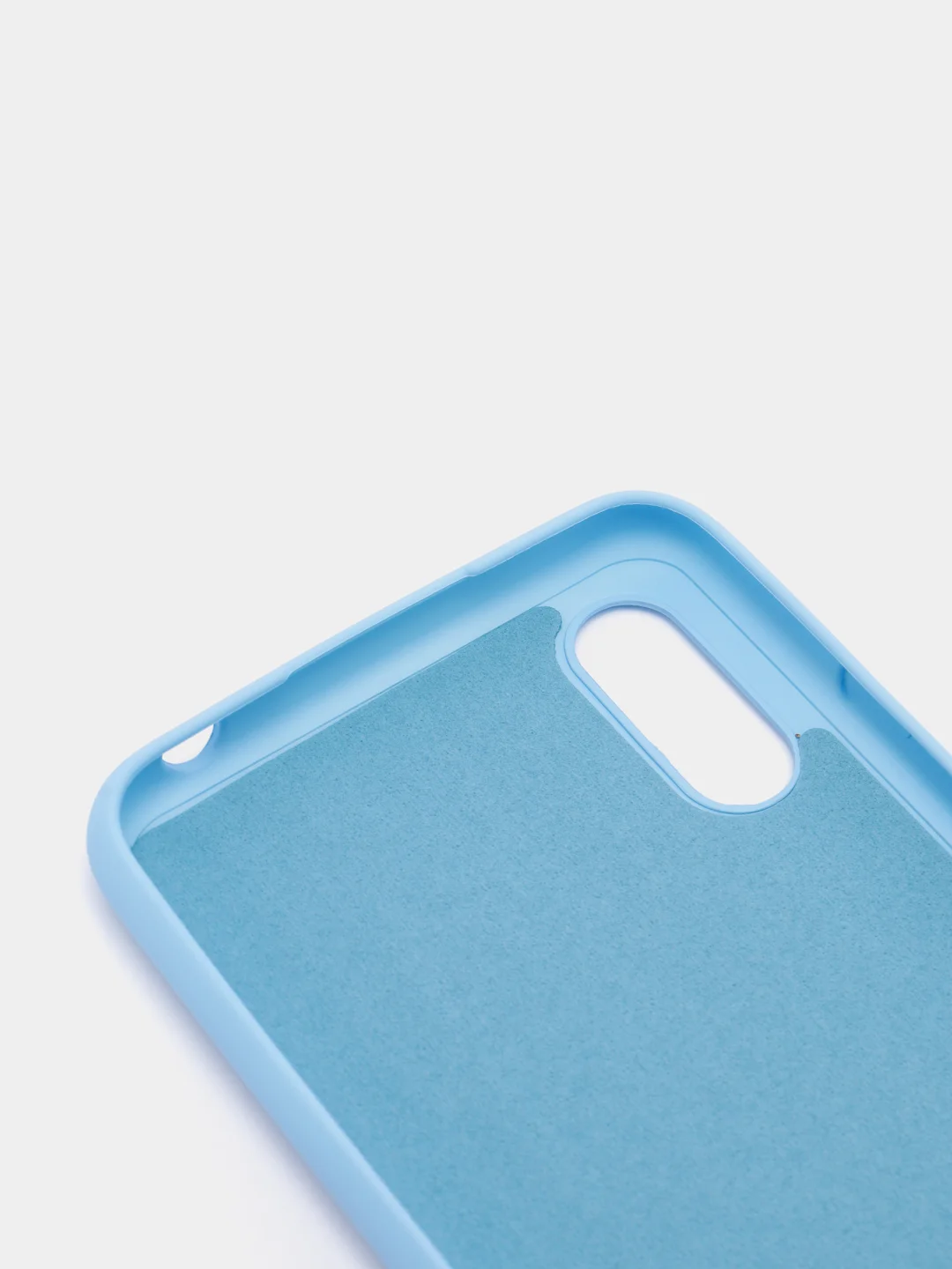 Голубой чехол силиконовый для Xiaomi Redmi 9A