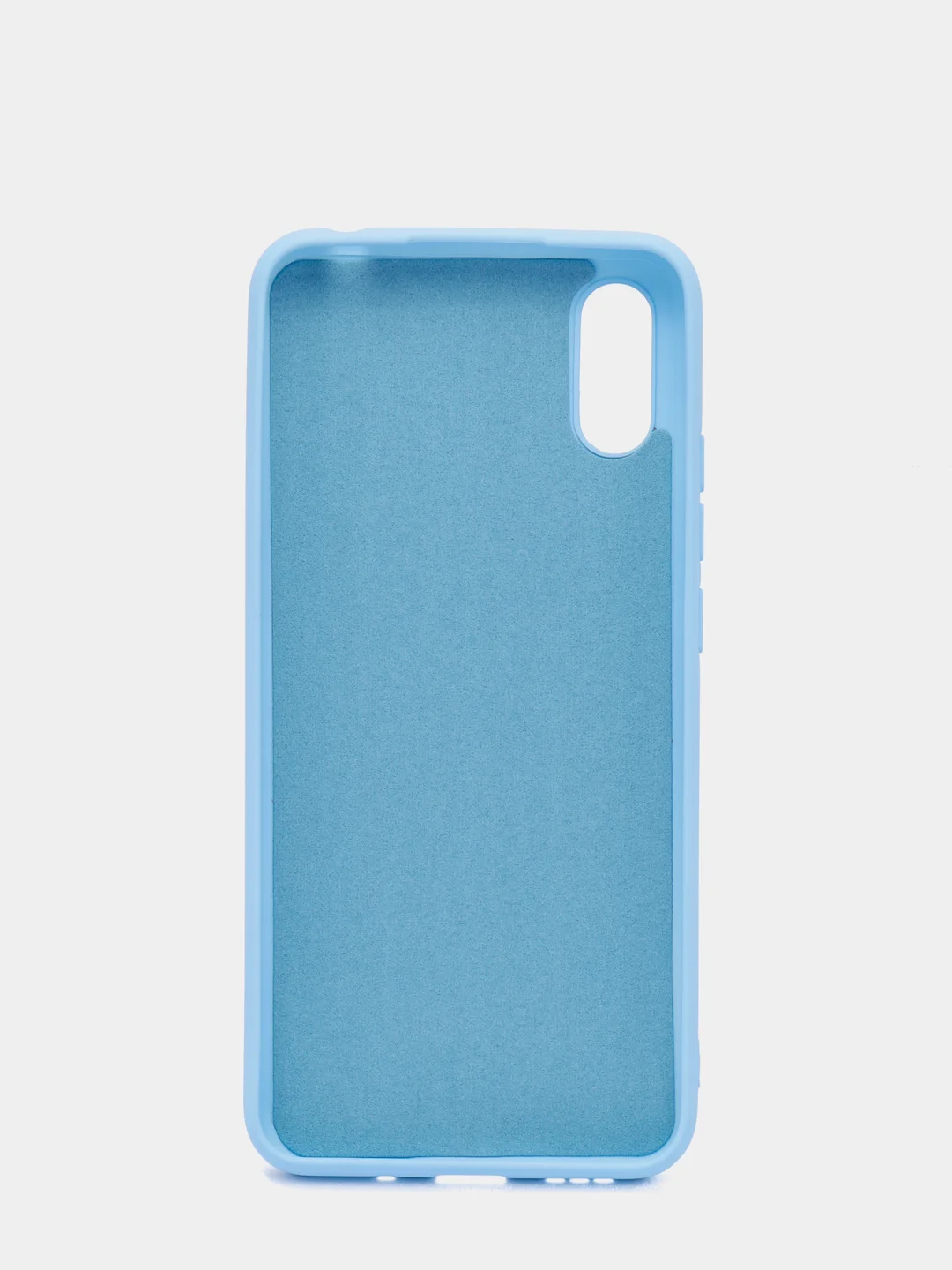 Голубой чехол силиконовый для Xiaomi Redmi 9A