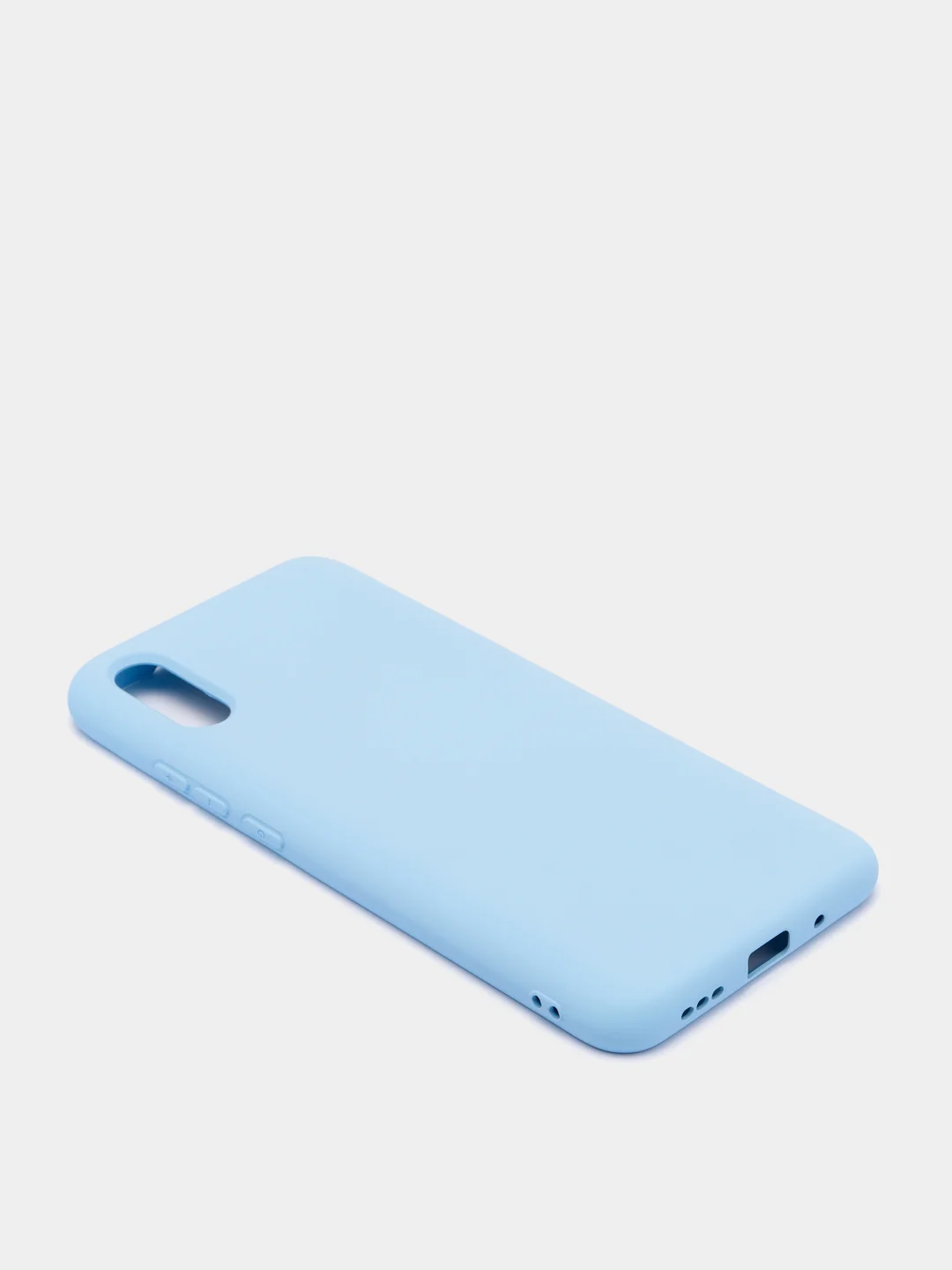 Голубой чехол силиконовый для Xiaomi Redmi 9A