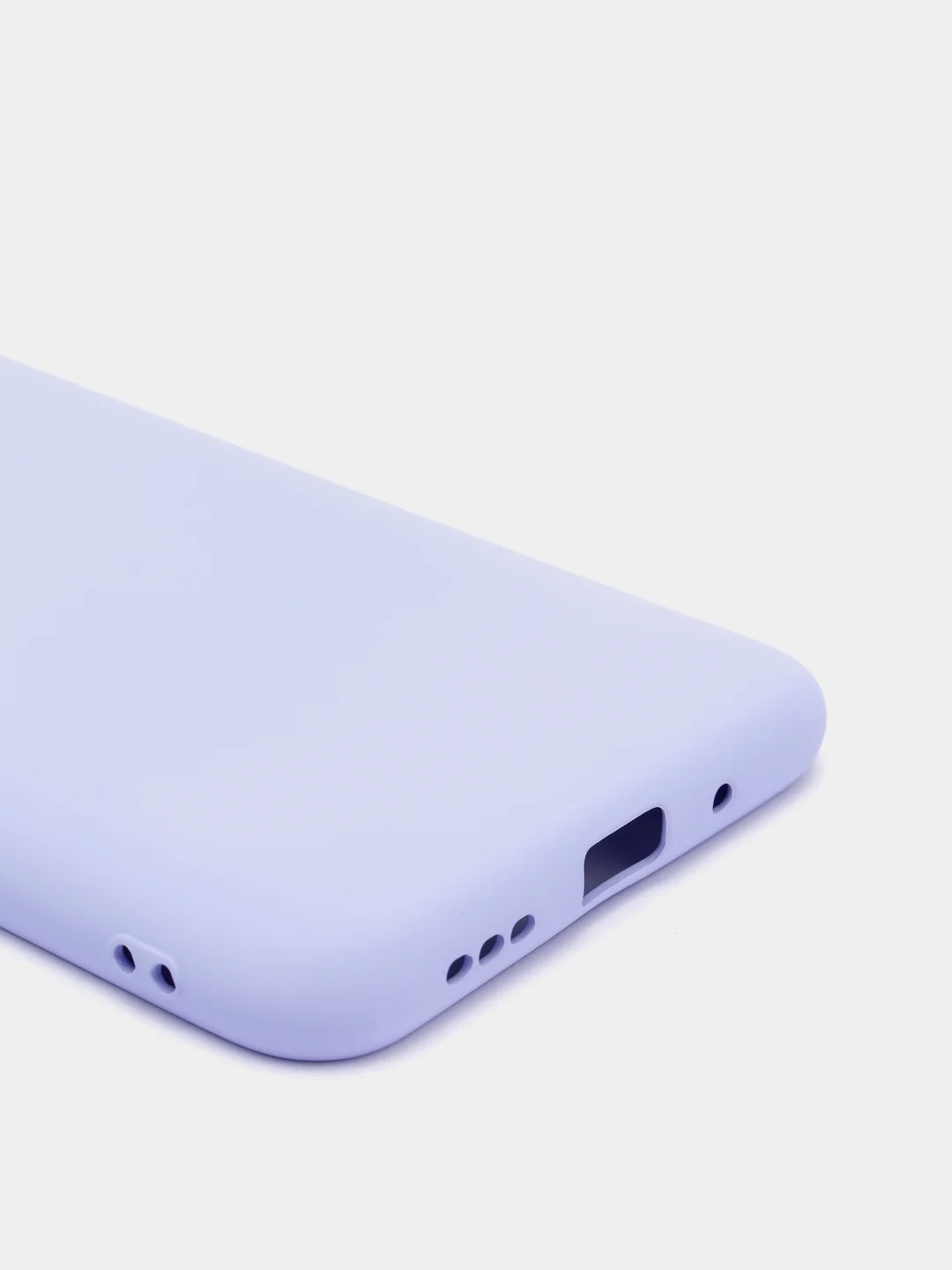 Лавандовый чехол силиконовый для Xiaomi Redmi 9A