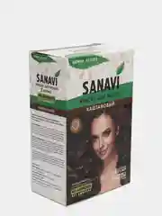 КРАСКА ДЛЯ ВОЛОС БЕЗ АММИАКА ТОН КАШТАНОВЫЙ САНАВИ (SANAVI), 75 Г