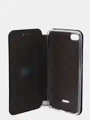 Черный чехол-книжка на Xiaomi Redmi 6A, Сяоми Редми 6А