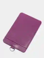 Тёмно-розовый чехол для карт и проездных