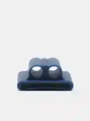 Темно-синий силиконовый держатель для наушников AirPods TWS